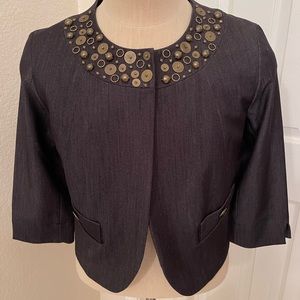 Embellished Blazer, Size 12